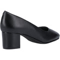 Hush Puppies Anna Leather Women's Black Heels