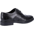 Hush Puppies Santiago Leather Men's Black Lace-Up Shoes