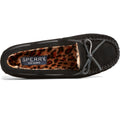 Sperry Reina Suede Women's Black/leopard Slippers