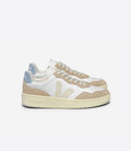 Veja V-90 Leather Women's White/Pierre/Steel Trainers