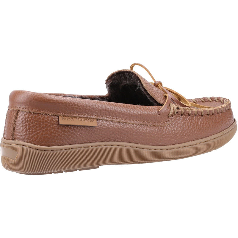 Hush Puppies Ace Leather Men's Tan Slippers