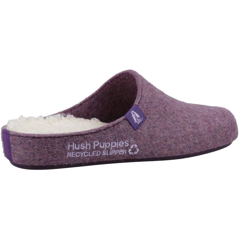 Hush Puppies The Good 90% Recycled RPET Polyester Women's Purple Slippers