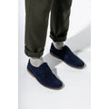 Hush Puppies Scout Suede Men's Navy Lace-Up Shoes