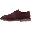 Hush Puppies Scout Suede Men's Bordeaux Lace-Up Shoes