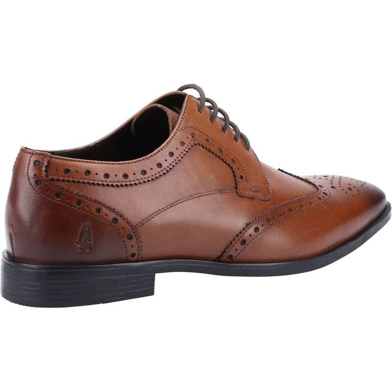 Hush Puppies Elliot Leather Men's Tan Brogues Shoes