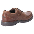 Hush Puppies Randall II Leather Men's Brown Lace-Up Shoes