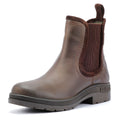 Barbour Birch Leather Women's Brown Chelsea Boots