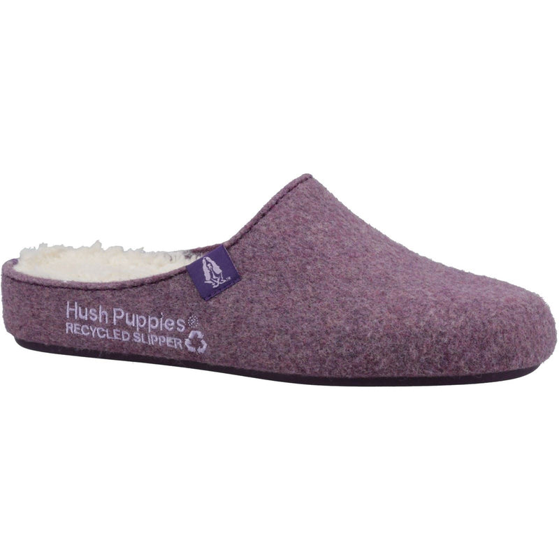 Hush Puppies The Good 90% Recycled RPET Polyester Women's Purple Slippers