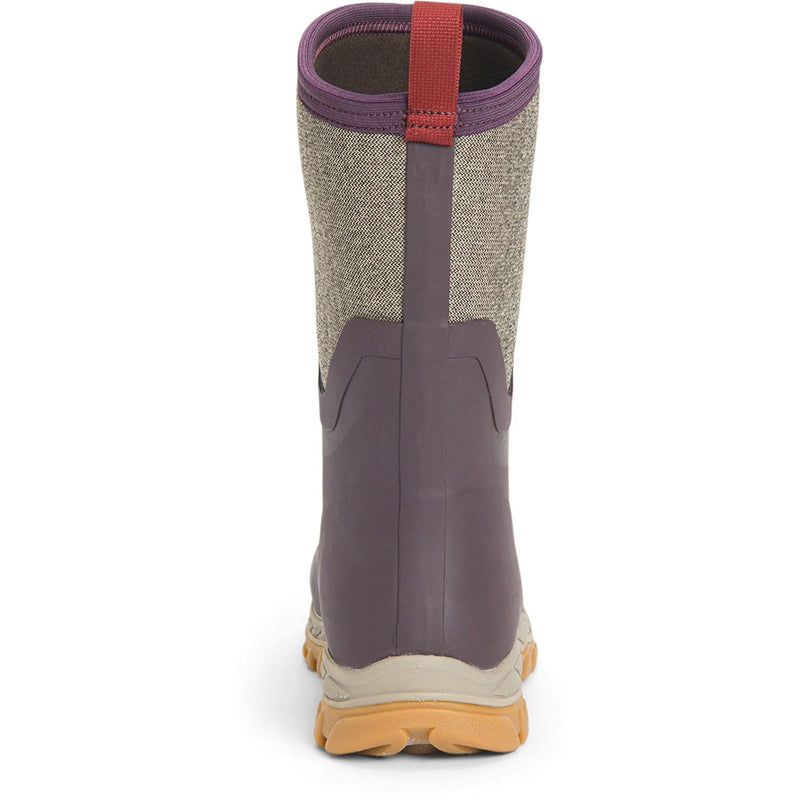 Muck Boots Arctic Sport Mid Rubber Wine Wellington Boots