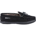 Hush Puppies 0 Suede Men's Black Slippers