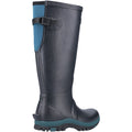 Cotswold Realm Rubber Navy/Teal Wellington Boots