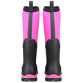 Muck Boots Arctic Sport II Tall Rubber Black/Pink Wellington Boots