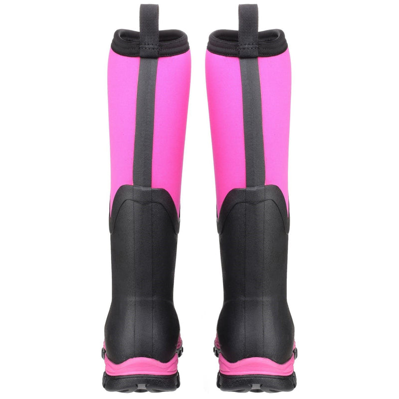 Muck Boots Arctic Sport II Tall Rubber Black/Pink Wellington Boots