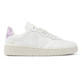 Veja V-90 Leather Women's White/Pink Trainers