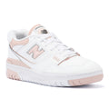 New Balance 550 Women's White/Pink Leather Trainers