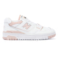 New Balance 550 Women's White/Pink Leather Trainers