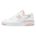 New Balance 550 Women's White/Pink Leather Trainers