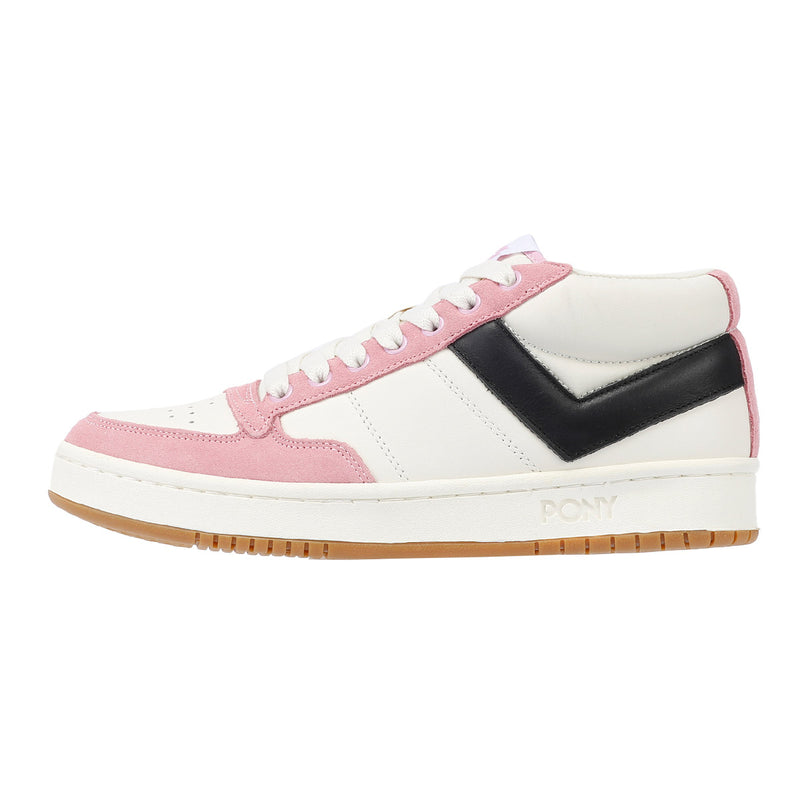 Pony #1 Low White/Pink Trainers