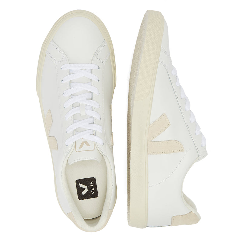 Veja Campo Womens White / Natural Trainers