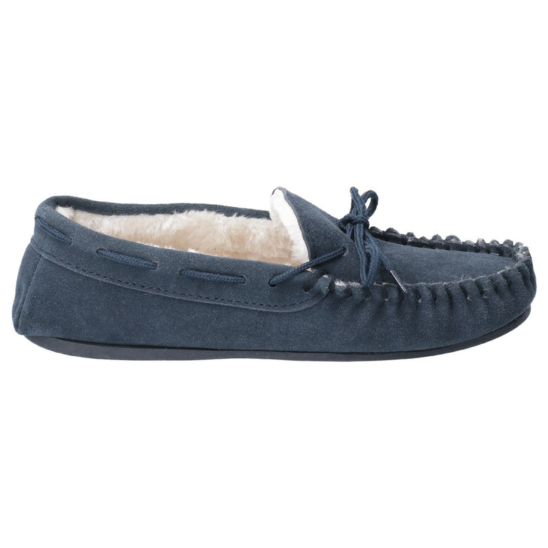 Hush Puppies Allie Suede Women's Navy Slippers