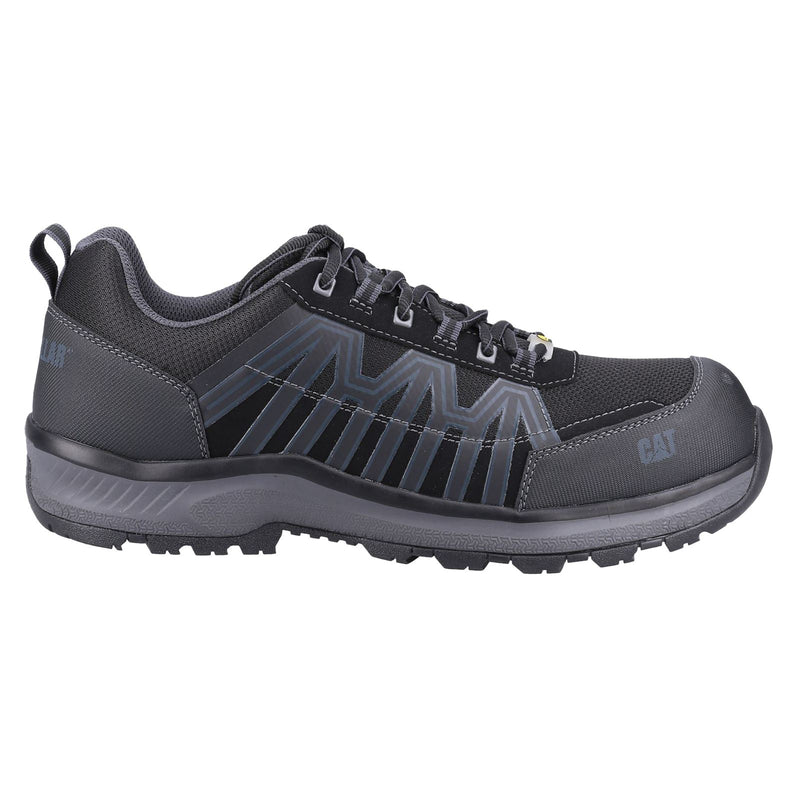 Caterpillar Charge PU/Mesh/TPU Black Safety Trainers