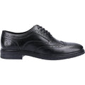 Hush Puppies Santiago Leather Men's Black Lace-Up Shoes