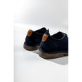 Hush Puppies Scout Suede Men's Navy Lace-Up Shoes