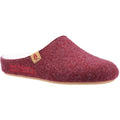 Hush Puppies The Good 90% Recycled RPET Polyester Women's Burgundy Slippers