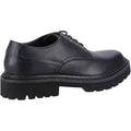 Base London Wick Leather Men's Black Lace-Up Shoes