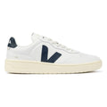 Veja V-90 Leather Men's White/Navy Trainers