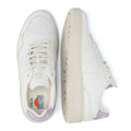 Veja V-90 Leather Women's White/Orchid Trainers