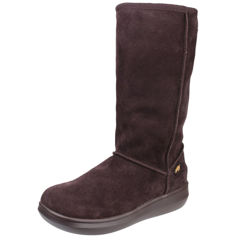 Rocket Dog Sugardaddy Suede Women's Chocolate Boots