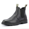 Barbour Patton Leather Men's Black Chelsea Boots