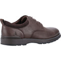 Hush Puppies Dylan Leather And Suede Men's Brown Lace-Up Shoes