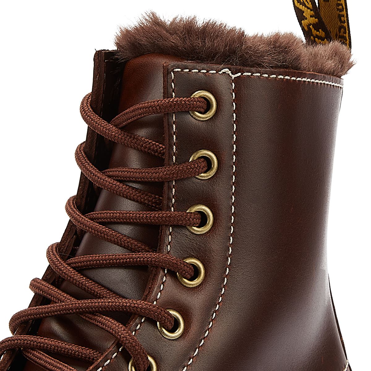 Dr martens hotsell serena dark brown