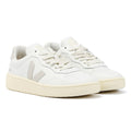 Veja V-90 Leather Women's White/Natural Trainers