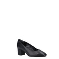 Hush Puppies Anna Leather Women's Black Heels