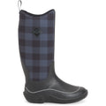 Muck Boots Hale Rubber Black/Grey Plaid Wellington Boots