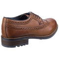 Cotswold Poplar Leather Men's Tan Brogues Shoes