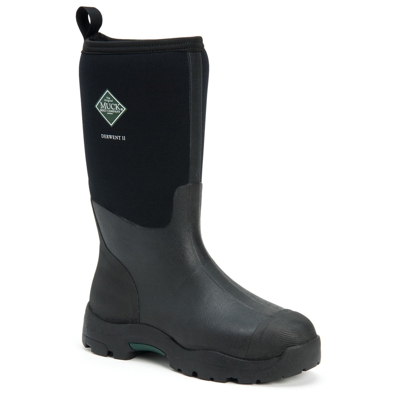 Muck Boots Derwent II Rubber Black Wellington Boots