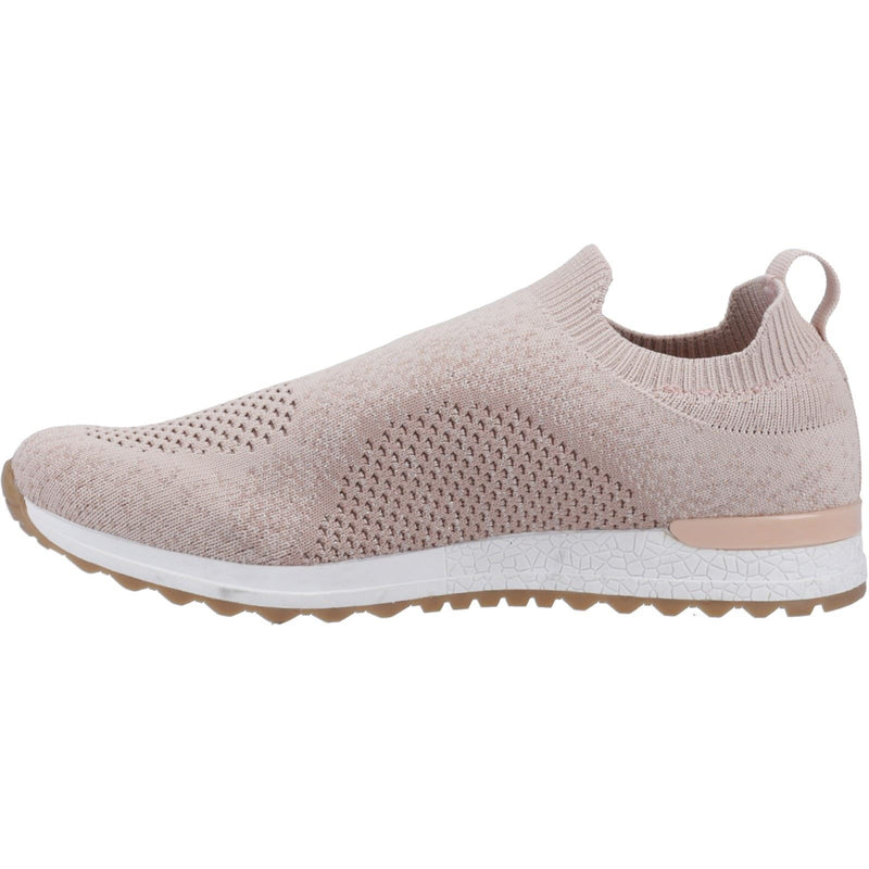 Hush Puppies Ennis Textile Women's Blush Trainers