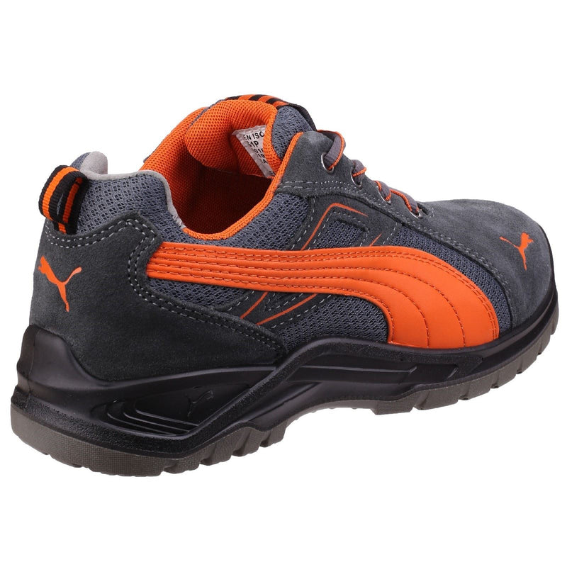 Puma Safety Omni Flash Low Suede Orange Safety Trainers