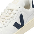 Veja V-90 Leather Men's White/Navy Trainers