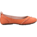 Hush Puppies Janessa Leather Women's Coral Flats