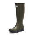 Barbour Abbey Womens Olive Green Wellies