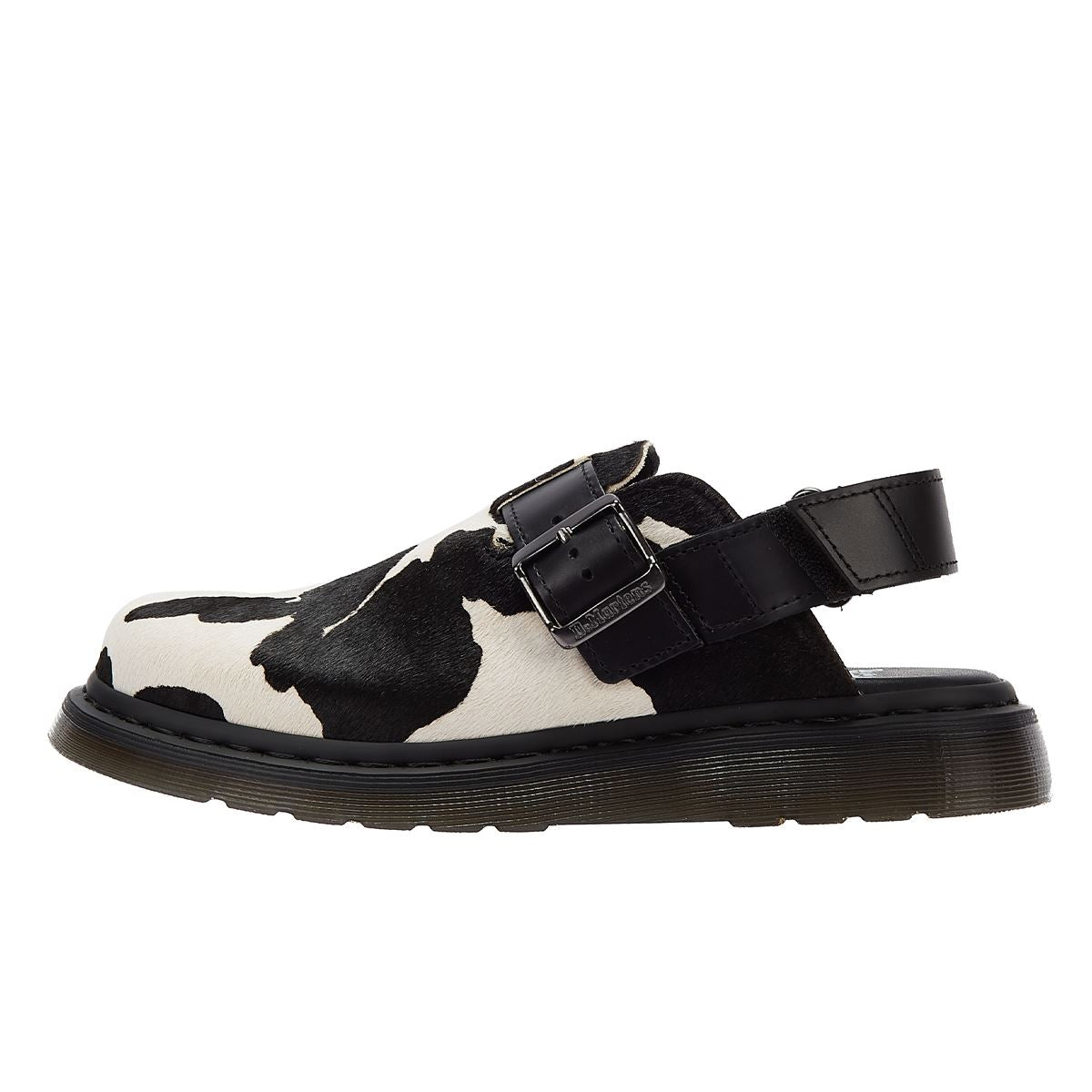 Doc martens cow online print sandals