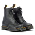 Dr. Martens 1460 Pascal Front Zip Leather Women's Black Boots