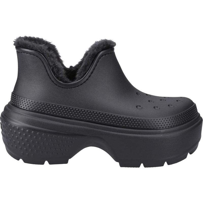 Crocs Stomp Shorty Thermoplastic Women's Black Boots