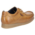 Base London Event Leather Men's Tan Lace-Up Shoes