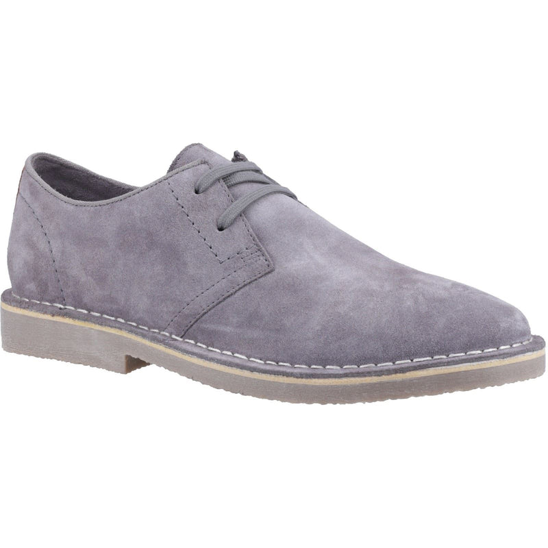 Hush Puppies Scout Suede Men's Grey Lace-Up Shoes